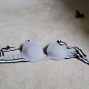 Gray bra